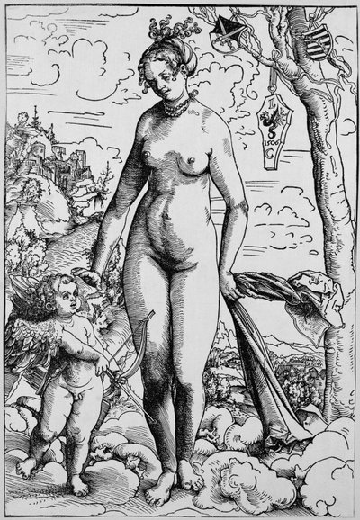 Venus and Amor by Lucas the Elder Cranach