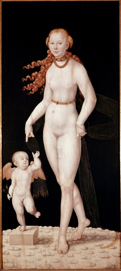 Venus and Cupid by Lucas the Younger Cranach