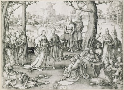 The Dance of Mary Magdalene by Lucas van Leyden