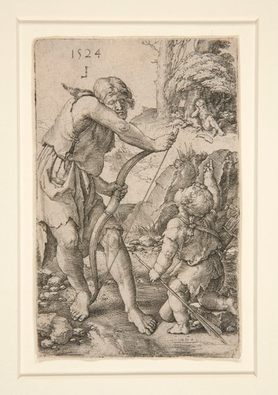 Lamech and Cain by Lucas van Leyden