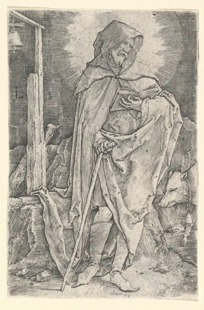 St. Anthony by Lucas van Leyden