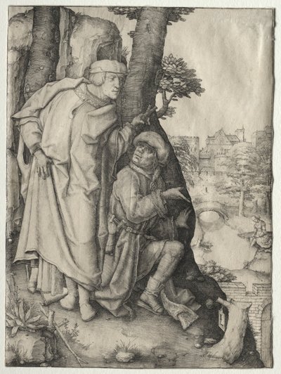 Susanna and the Two Elders, c1508 by Lucas van Leyden