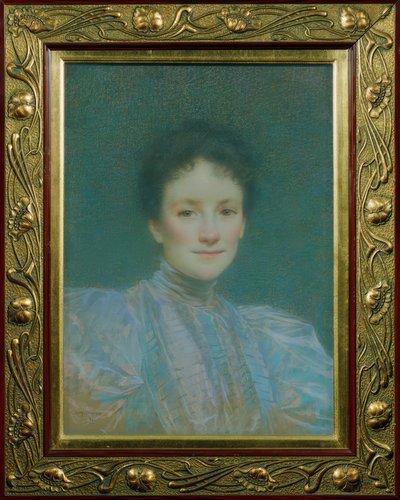 Portrait of a Woman by Lucien Levy-Dhurmer