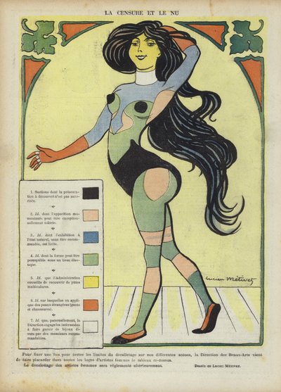 Illustration for Le Rire by Lucien Metivet