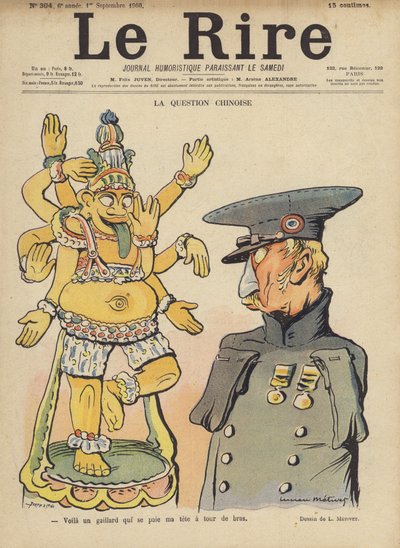 Illustration for Le Rire by Lucien Metivet