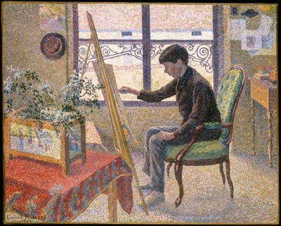 Interior of the Studio by Lucien Pissarro