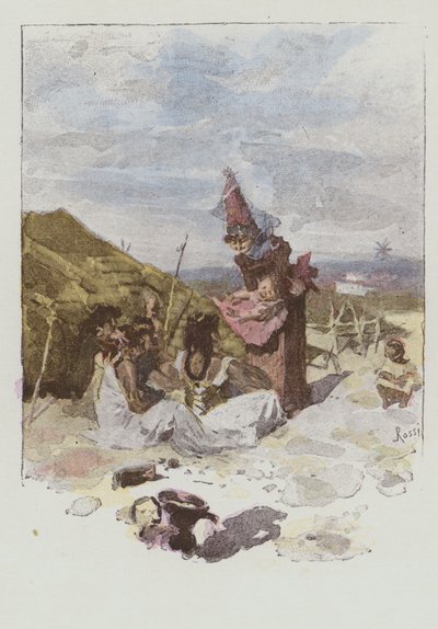 Illustration for Notre-Dame De Paris by Victor Hugo by Lucius Rossi