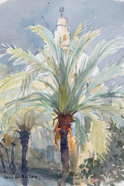 Old City Palms I, Jerusalem by Lucy Willis