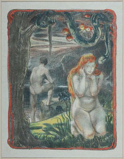 Adam and Eve by Ludwig von Hofmann