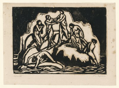 The White Cliff by Ludwig von Hofmann