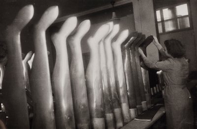 Workers in a Sock Factory by Luigi Leoni