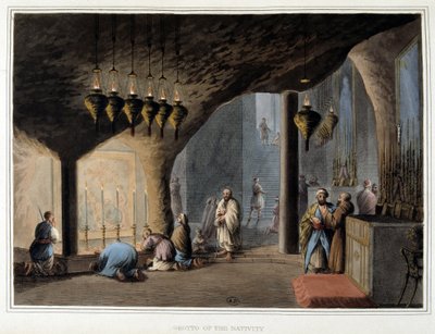 Cave of the Nativity in Bethlehem - in 
