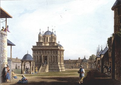 Church and Convent of Saint Mary, Turkey. Views in the Ottoman Dominions, in Europe, in Asia, and some of the Mediterranean islands from the original drawings taken by Luigi Mayer, London by Luigi Mayer