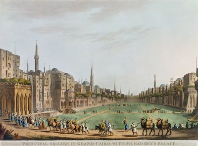 Principal Square in Grand Cairo, with Murad Bey