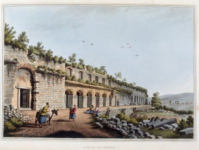 Stadium in Ruin at Ephesus Formerly Ancient City of Greece, Today in Turkey. In 