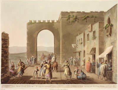 The Principal Street in Bethlehem, from 