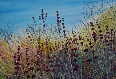 Vibrant Wild Meadow by Luisa Millicent