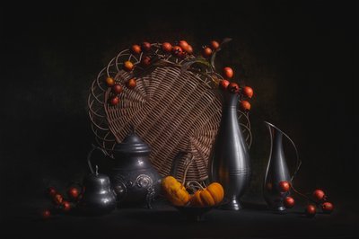 Rustic Autumn Harvest by Lydia Jacobs