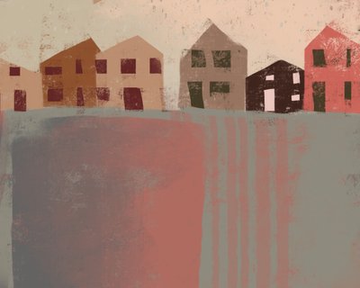 Cozy Row Houses by MANSI SAXENA