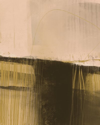 Earthy Abstract Landscape by MANSI SAXENA
