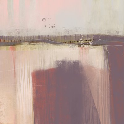 Muted Abstract Horizon by MANSI SAXENA