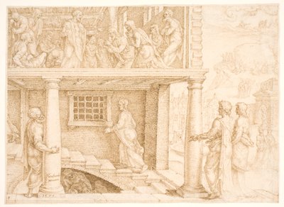 The Calling of Matthew by Maarten van Heemskerck