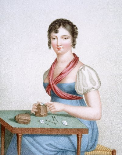 The Printmaker by Madame G. Busset Dubruste