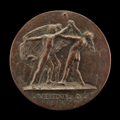 Truth Unveiled by Two Men (reverse) by Maffeo Olivieri