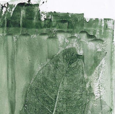 Green Leaf Impression by Maira Ribena