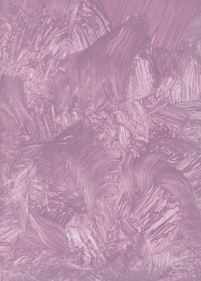 Mauve Abstract Swirls by Maira Ribena