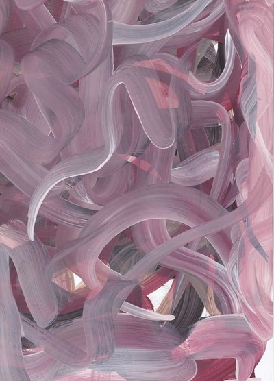 Soft Swirling Abstract by Maira Ribena