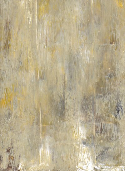 Textured Gold Abstraction by Maira Ribena