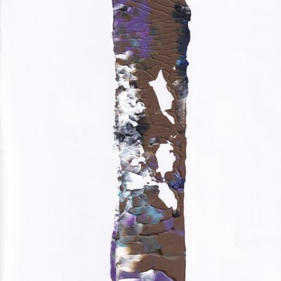 Textured Paint Stripe by Maira Ribena
