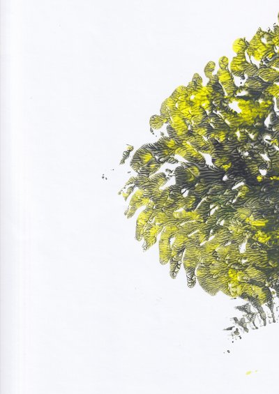 Vibrant Green Texture by Maira Ribena