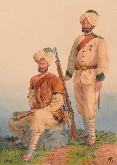 General Roberts’ Sikh Orderlies, Dewa Singh and Dehan Singh, 3rd Punjab Frontier Force by Major General R.G. Woodthorpe
