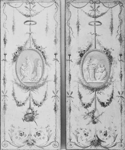 Decorative Panel, 18th century by Manner of Le Riche