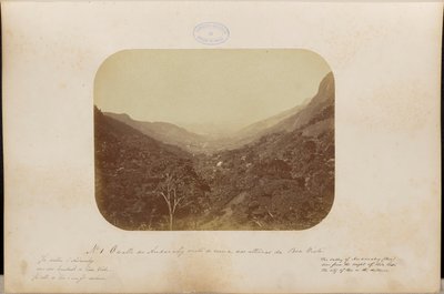 The Valley of Andarahy Seen from the Heights of Boa Vista by Marc Ferrez