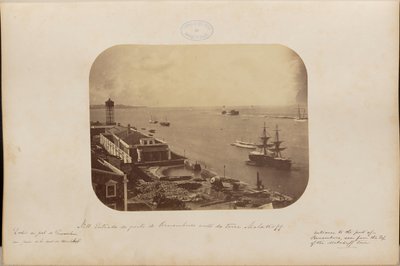 Road to the Port of Pernambuco seen from Malakoff Tower by Marc Ferrez