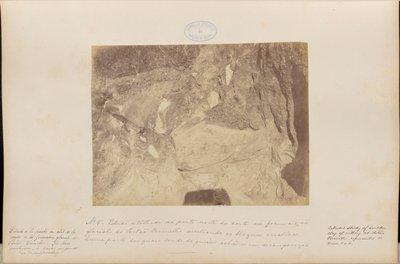 Detailed Study of the Northern Part of the Map in the Glacial Formation of the Red Gate by Marc Ferrez
