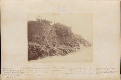 Study of a Cut on the Road to Tijuca by Marc Ferrez