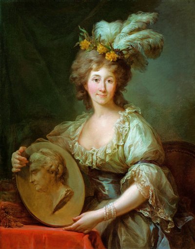 Portrait of Anna Charlotta Dorothea Biron, Princess of Courland by Marcello Bacciarelli