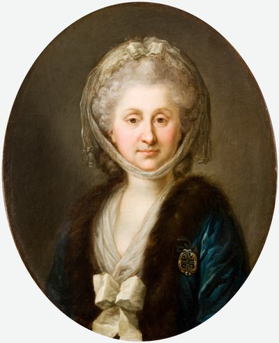 Portrait of Ludwika Zamoyska née Poniatowska by Marcello Bacciarelli