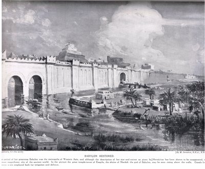 Babylon Restored, illustration from 