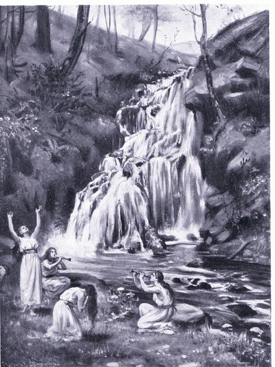 Phoenician maidens mourning the loss of Adonis by Margaret Dovaston