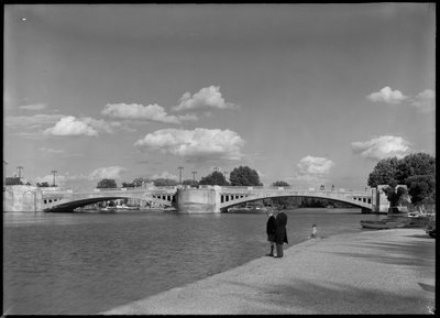 View of the bridge from the west by Margaret Florence Harker
