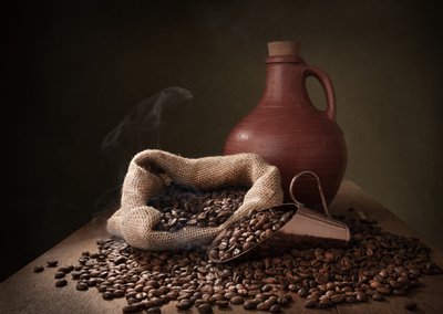 Aromatic Coffee Beans by Margareth Perfoncio