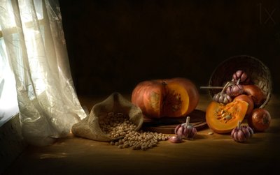 Autumn Kitchen Harvest by Margareth Perfoncio
