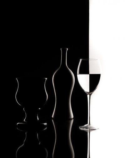 Checkered Glass Contrast by Margareth Perfoncio