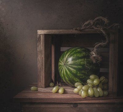 Dark Harvest Still Life by Margareth Perfoncio
