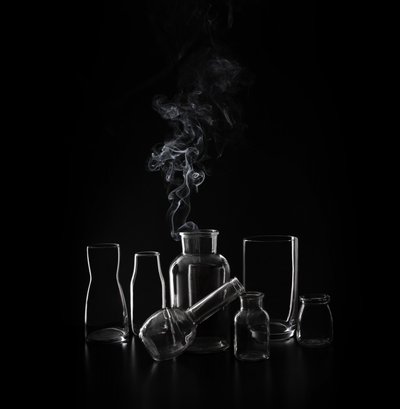 Rising Smoke Glassware by Margareth Perfoncio